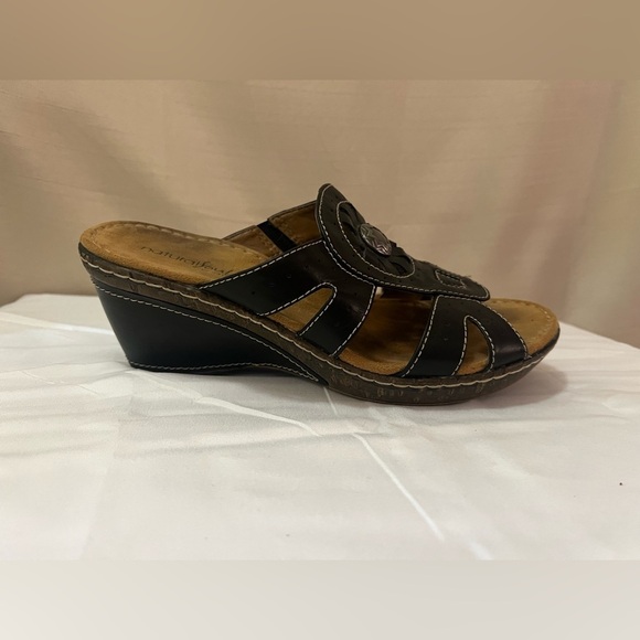 🔴 NaturalSoul by naturalizer women’s bohemian hippie slip on sandal size 8.5 - Picture 3 of 8